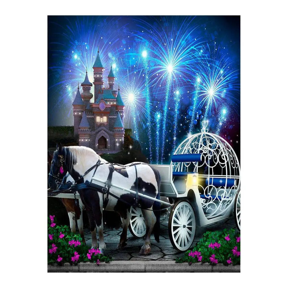 Cinderella's Ball Photography Backdrop - Basic 6  x 8
