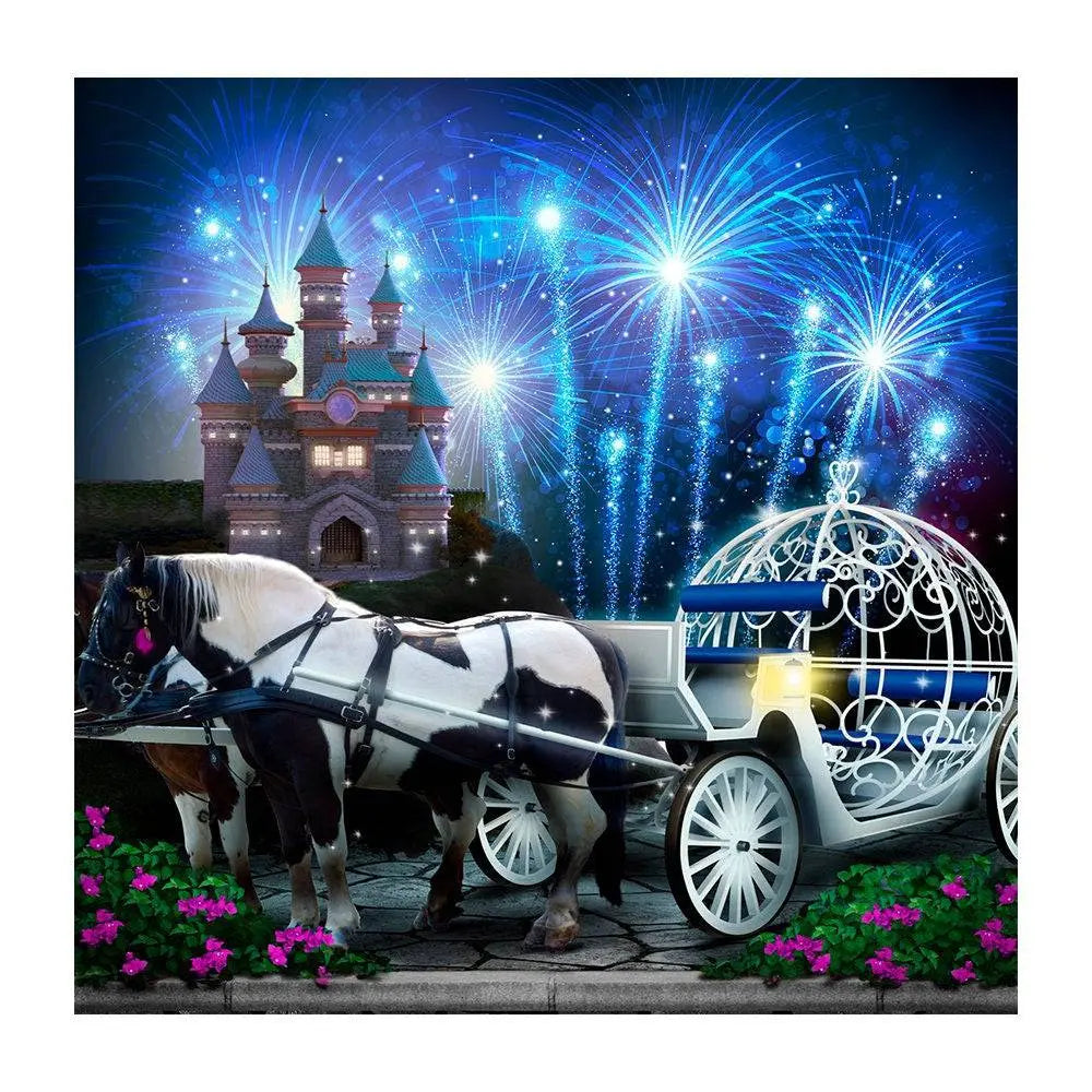 Cinderella's Ball Photography Backdrop - Pro 8  x 8