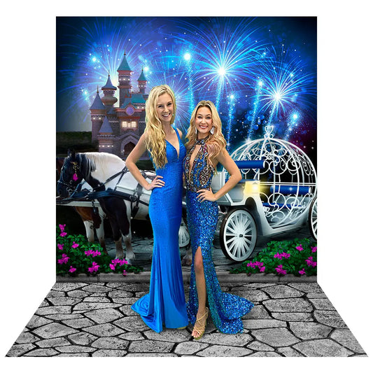 Cinderella's Ball Photography Backdrop