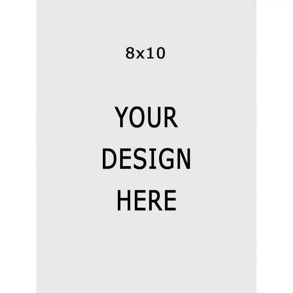 Custom Backdrop for Photography Background and Banners - Basic 8 x 10