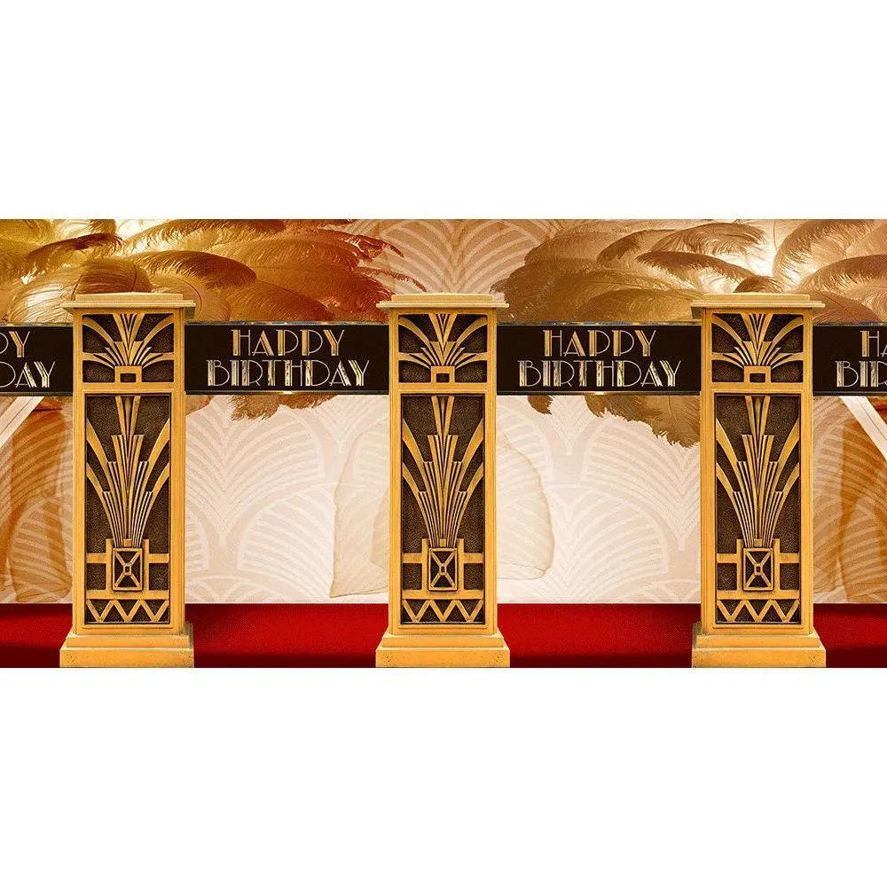 Custom Frond Arch Photo Backdrop - Pro 20 x 10