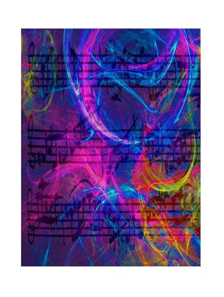 Musical Score Photo Backdrop - Basic 5.5  x 6.5