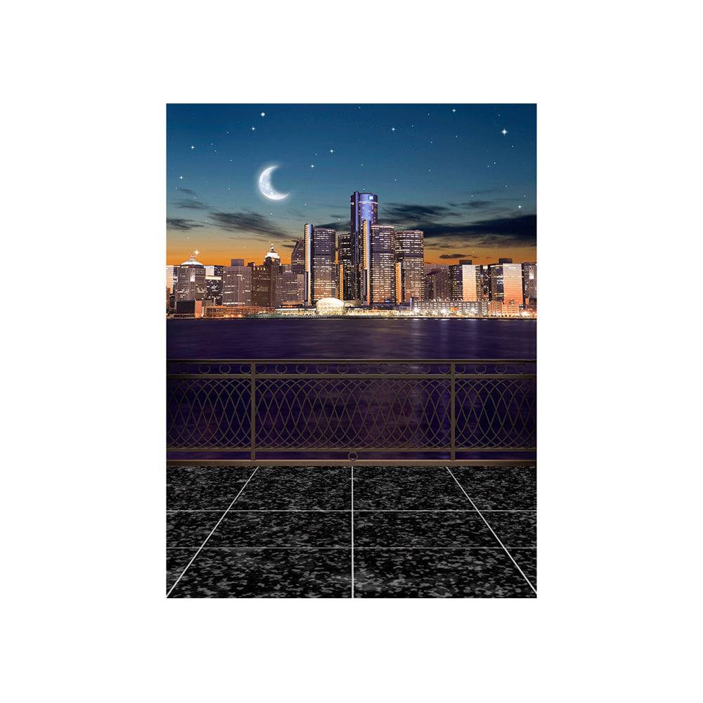 Detroit City Photography Backdrop - Basic 4.4 x 5