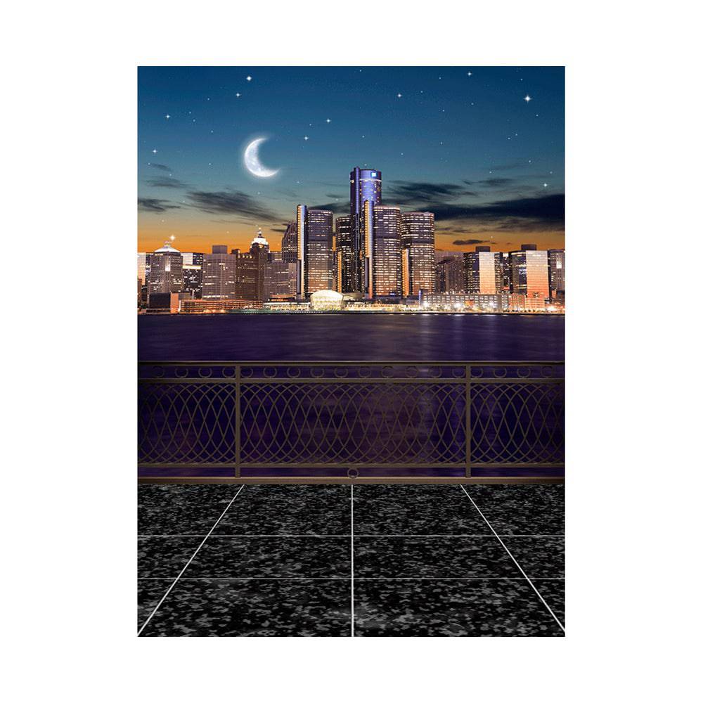 Detroit City Photography Backdrop - Basic 5.5 x 6.5