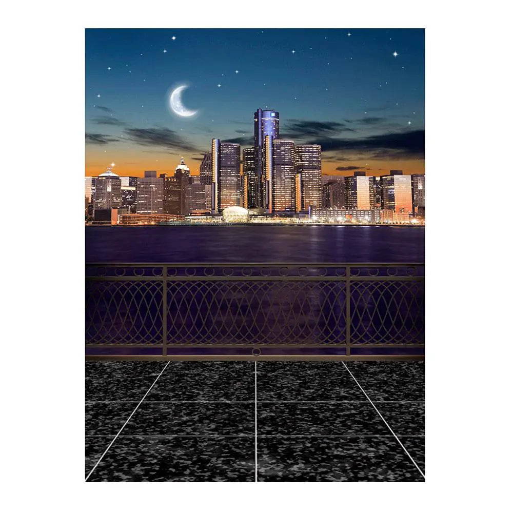 Detroit City Photography Backdrop - Pro 6  x 8