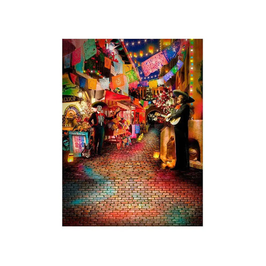 Dia De Muertos Photo Backdrop - Basic 4.4  x 5
