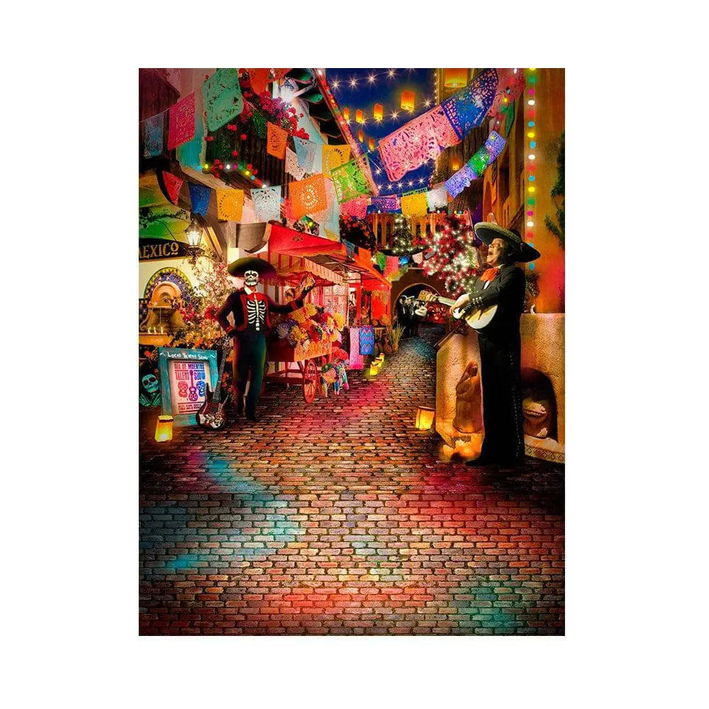 Dia De Muertos Photo Backdrop - Basic 5.5  x 6.5