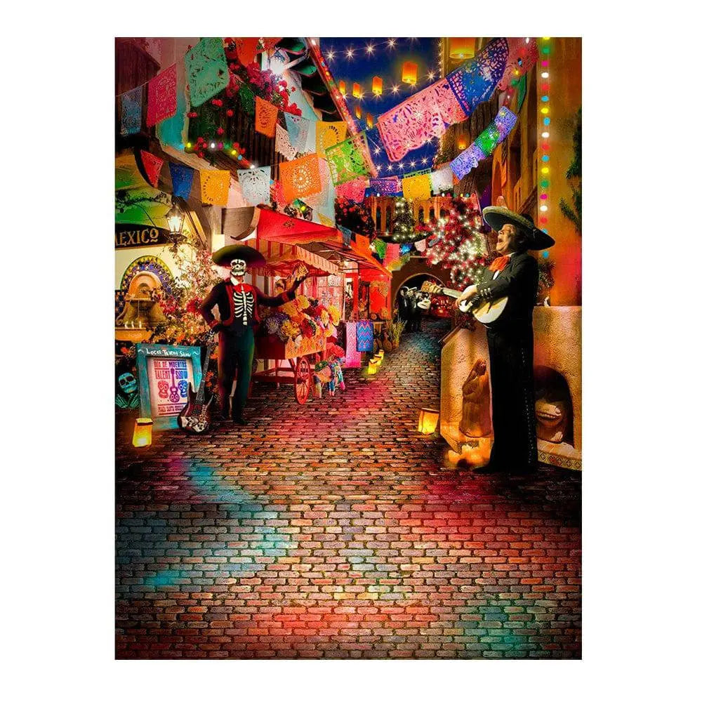 Dia De Muertos Photo Backdrop - Basic 6  x 8