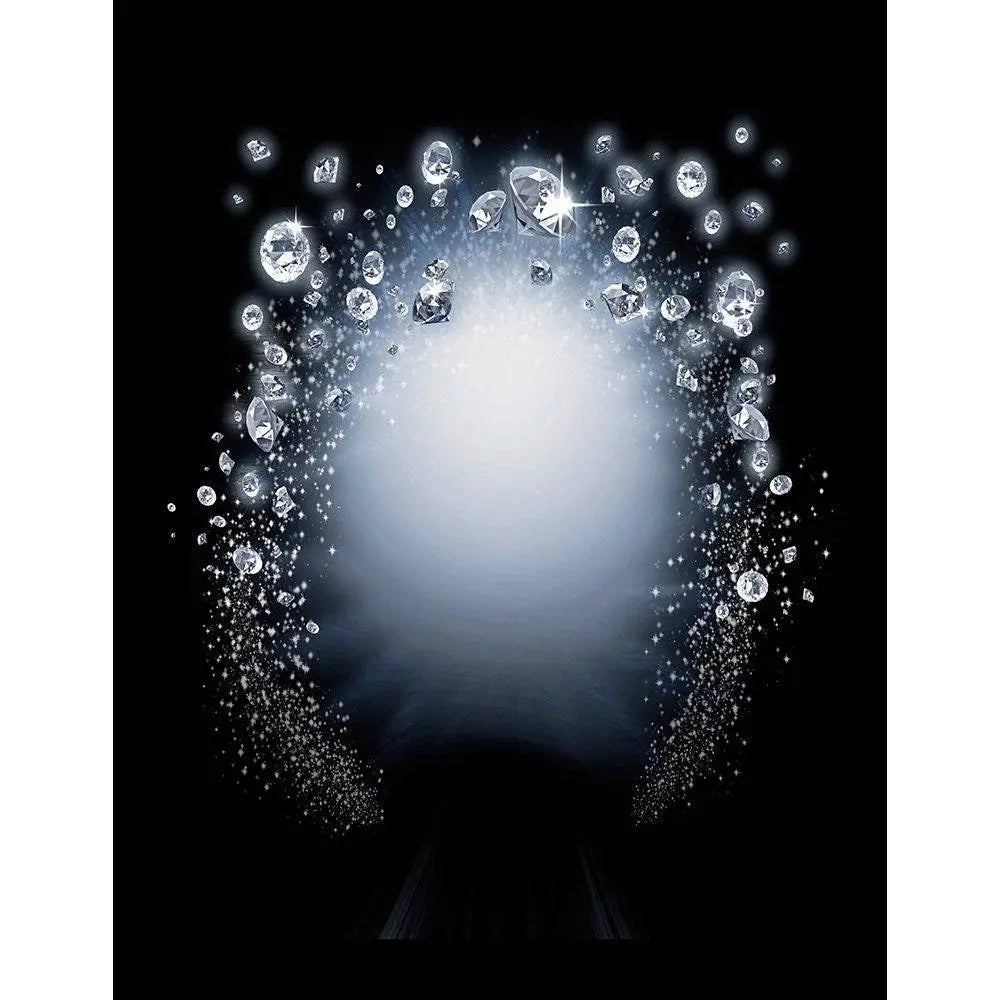 Diamond Arch Photo Backdrop - Basic 8  x 10