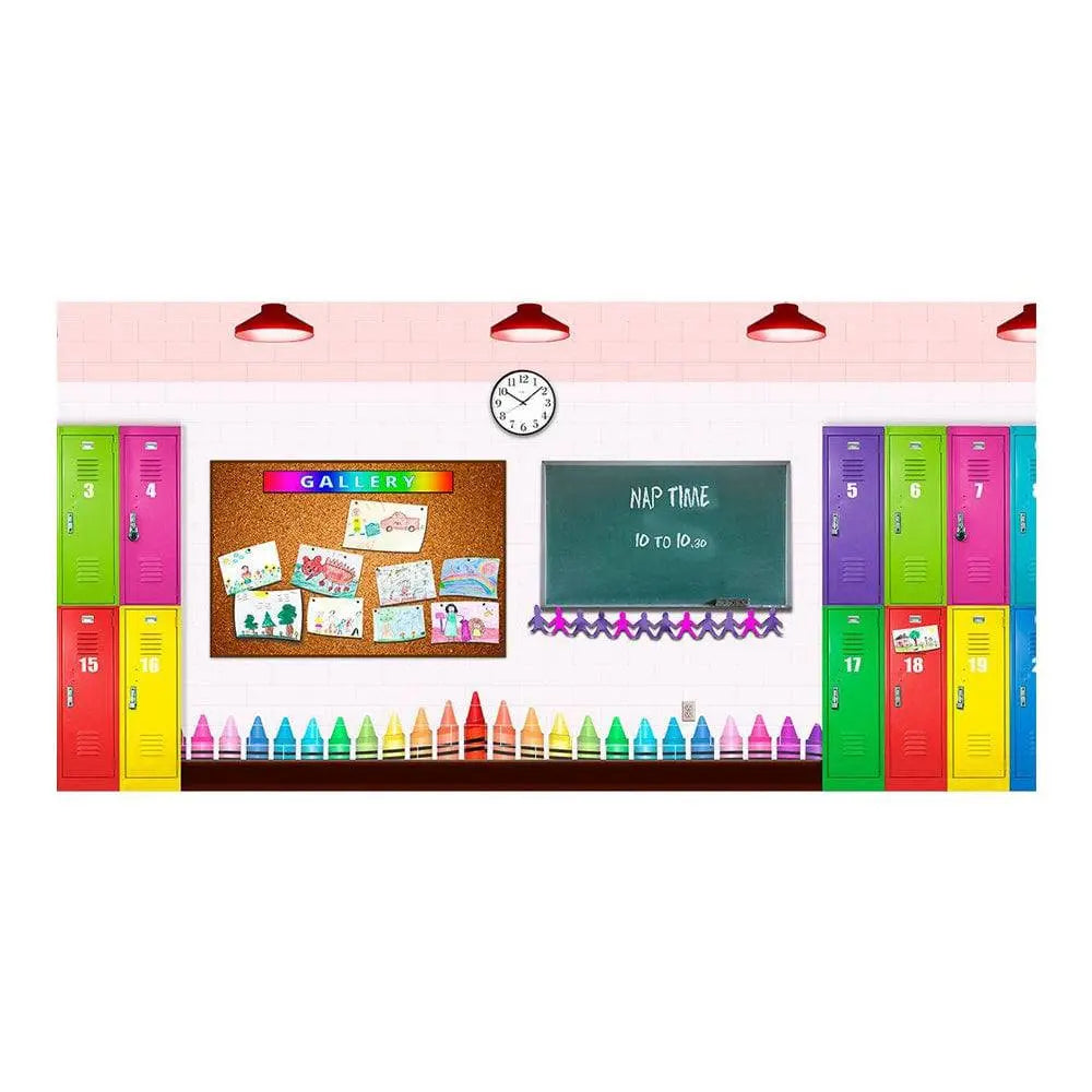 Elementary School Classroom Photo Background - Pro 16 x 9