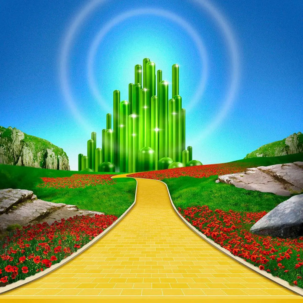 Emerald City, Wizard of Oz Photo Backdrop - Basic 10 x 8