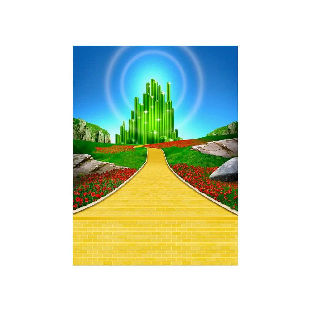 Emerald City, Wizard of Oz Photo Backdrop - Basic 4.4 x 5