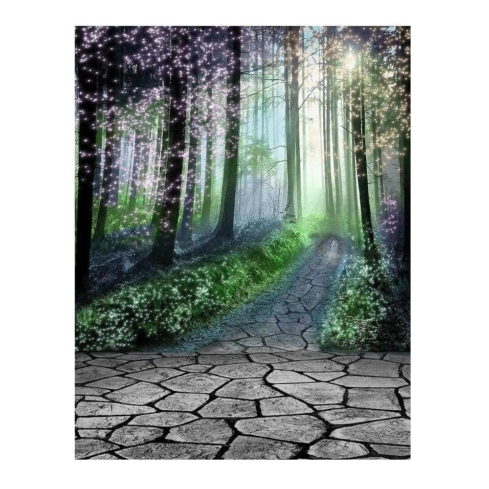 Enchanted Forest Fairy Tale Photo Backdrop - Pro 6 x 8