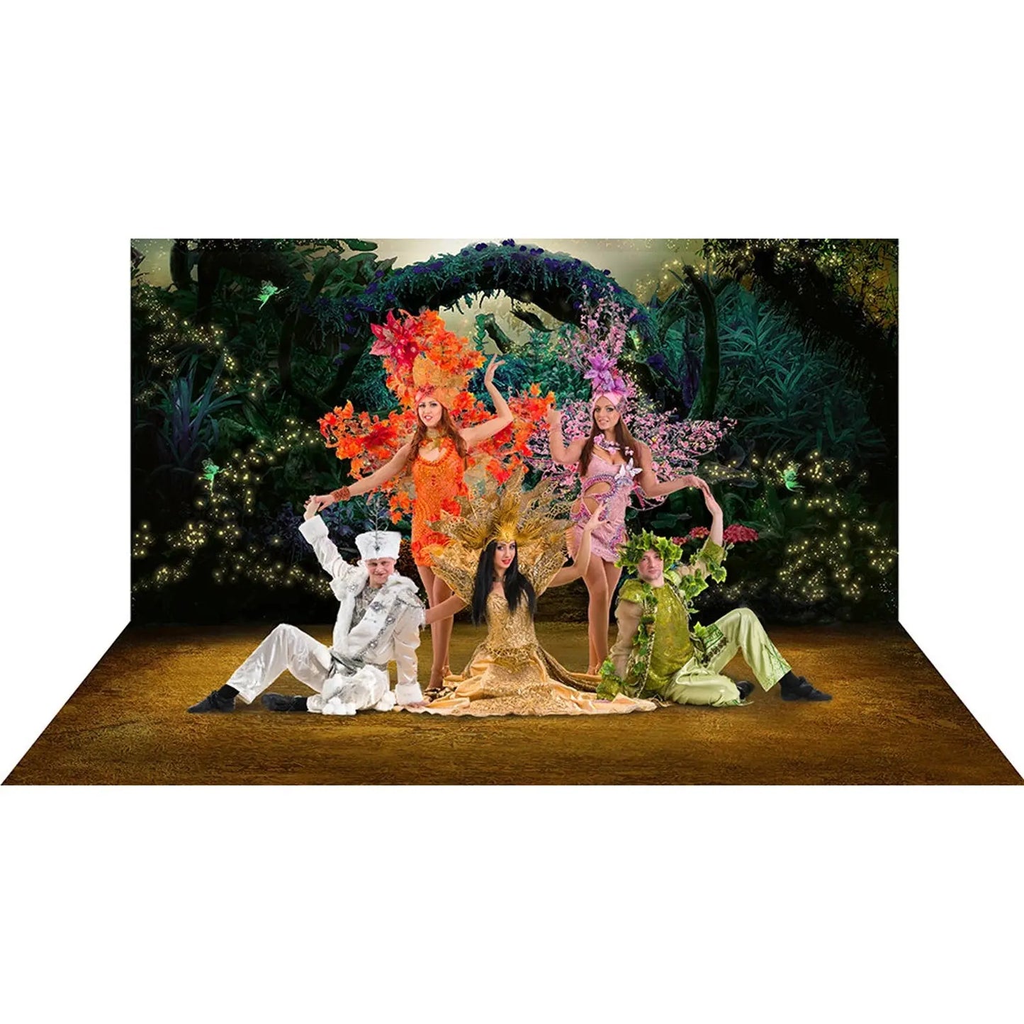 Enchanted Woods Fairy Trail Photography Background - Pro 16 x 18