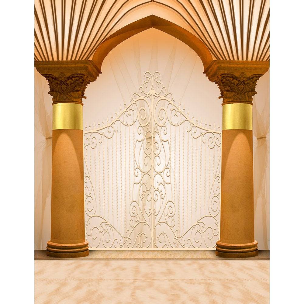 Formal Columns Archway Photography Background - Basic 8 x 10