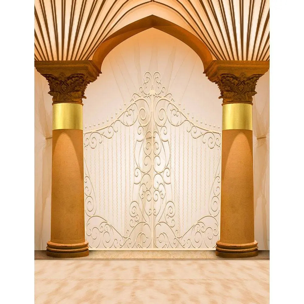Formal Columns Archway Photography Background - Basic 8 x 10