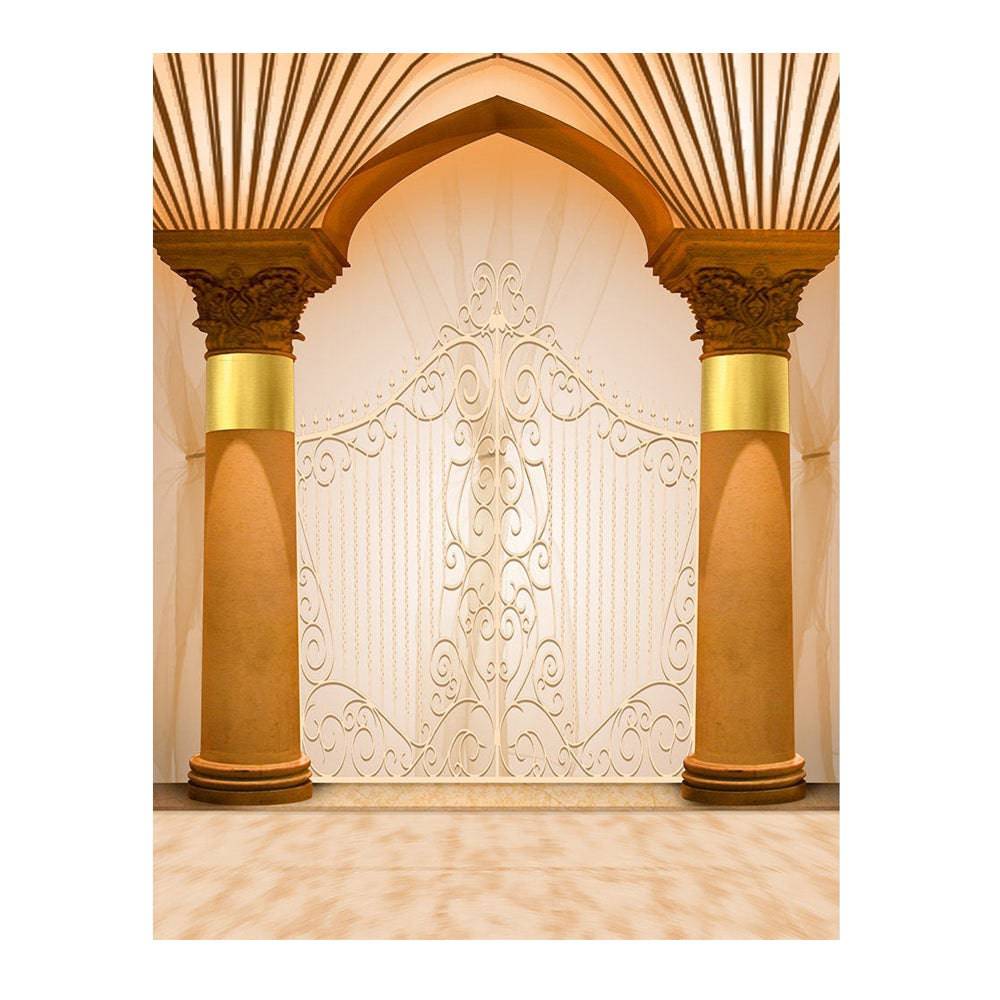 Formal Columns Archway Photography Background - Pro 6 x 8