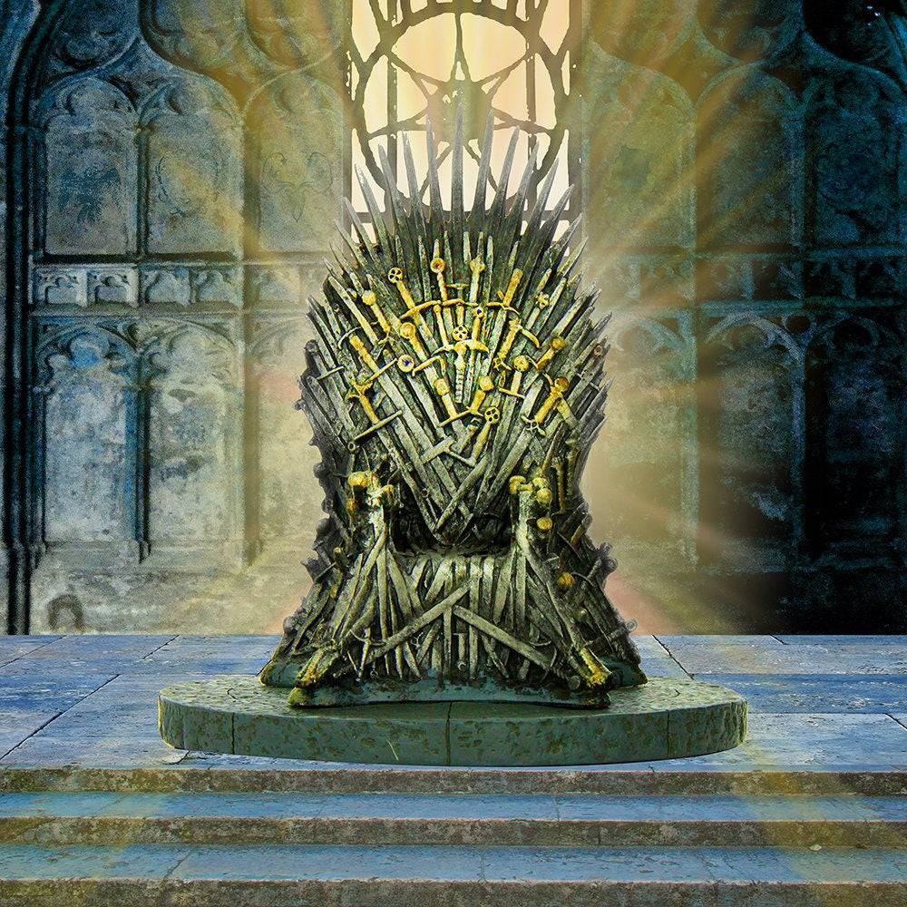 Stone Castle Interior Photo Backdrop - Basic 10 x 8