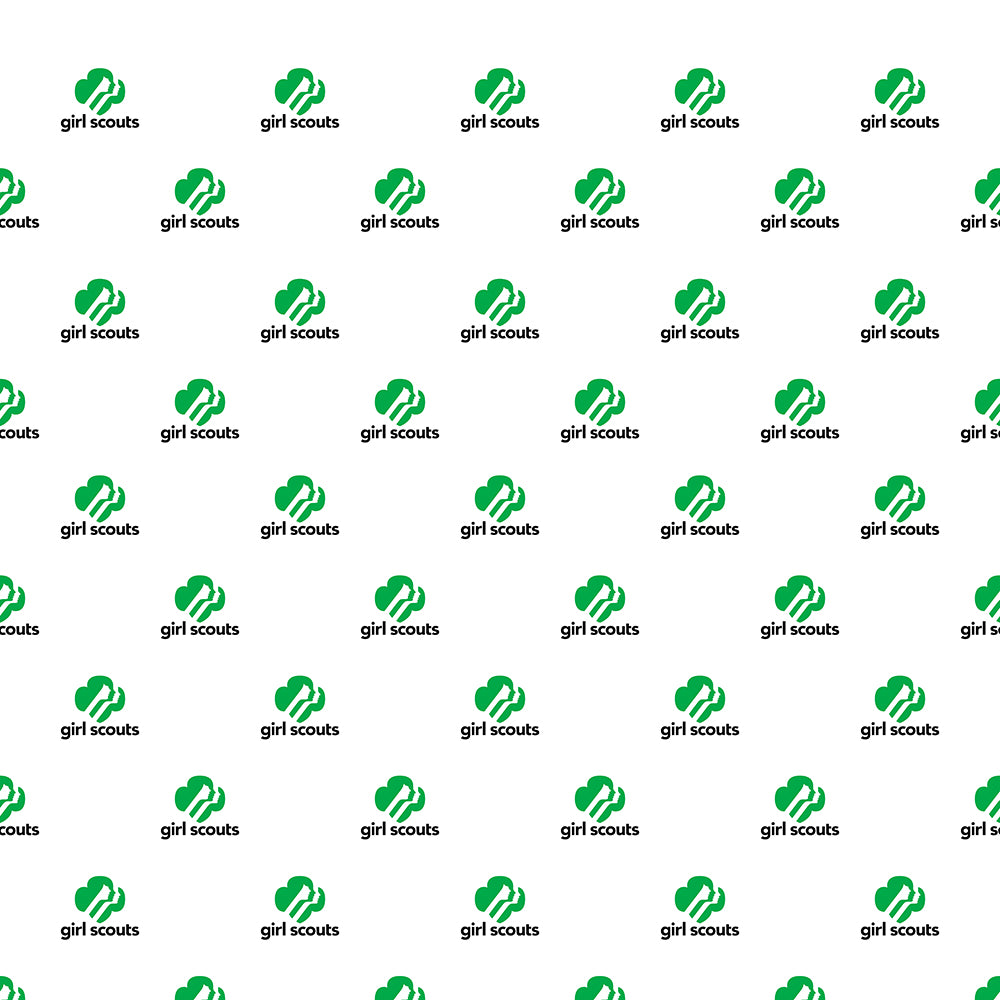 Girl Scouts of the USA Step & Repeat Fabric Banner
