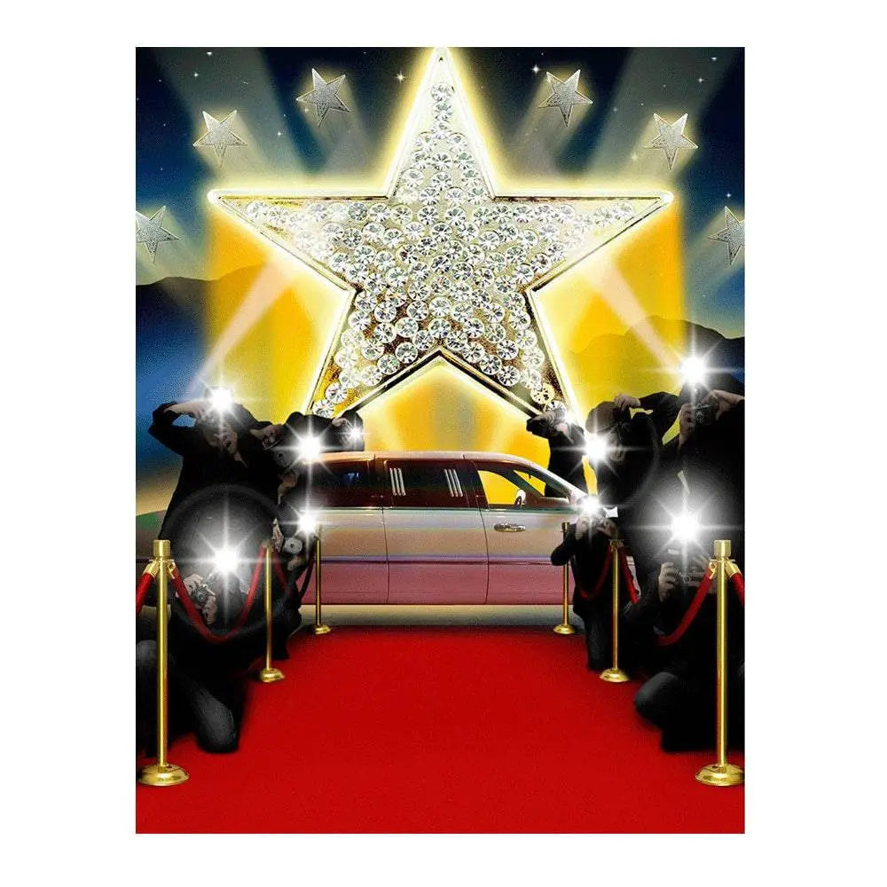 Red Carpet Star Photography Background - Pro 6  x 8