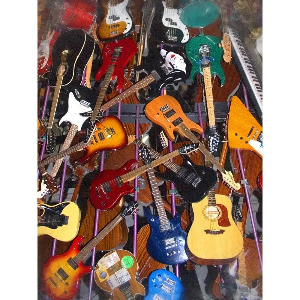 Customizable Guitar Lovers Photo Background - Basic 8  x 10