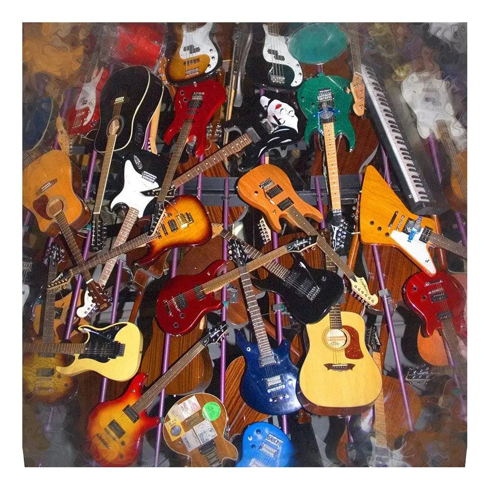 Customizable Guitar Lovers Photo Background - Pro 8 x 8
