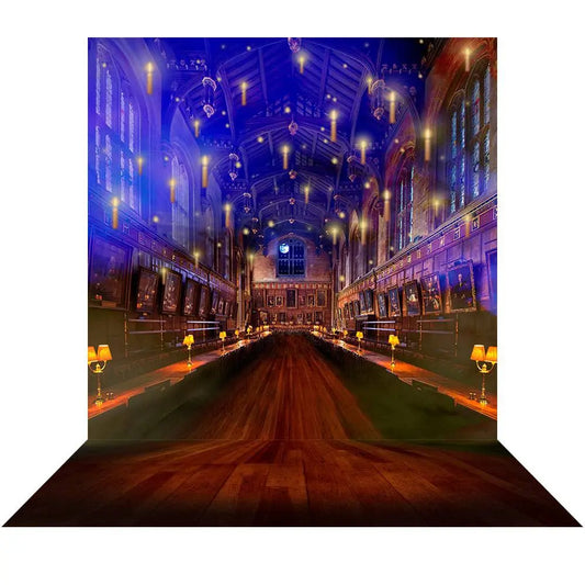 (Clearance) 10 x 20 Pro Fabric Background Hall of Magic B0196-10x20 Pro Fabric