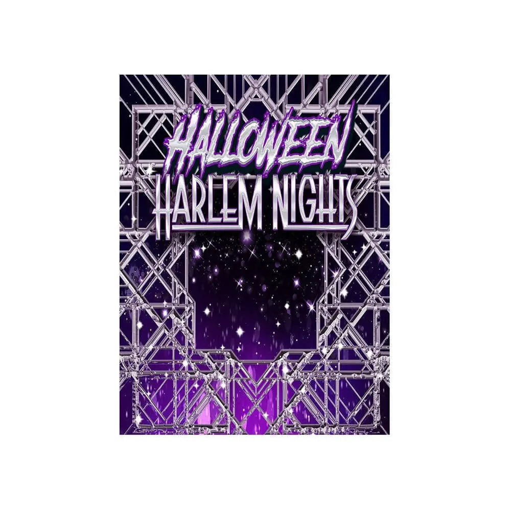 Halloween Harlem Nights Photo Backdrop - Basic 4.4  x 5