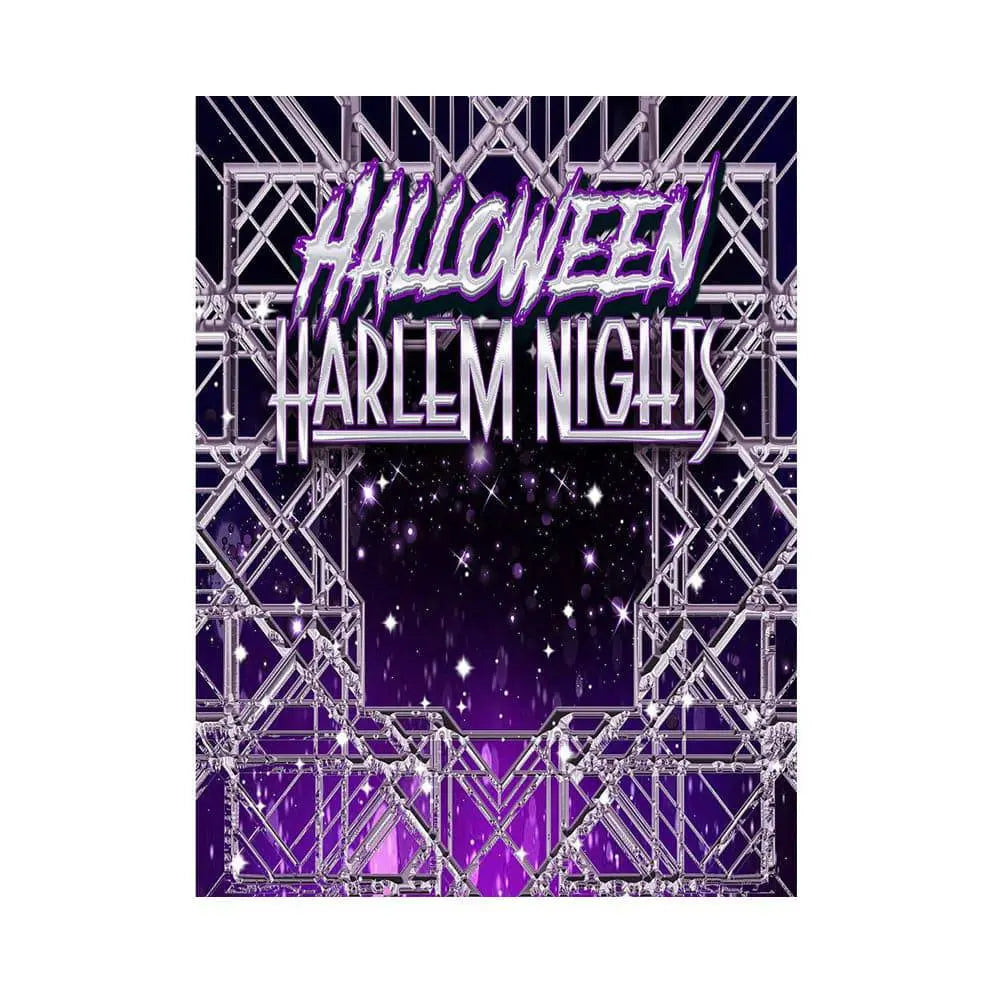 Halloween Harlem Nights Photo Backdrop - Basic 5.5  x 6.5