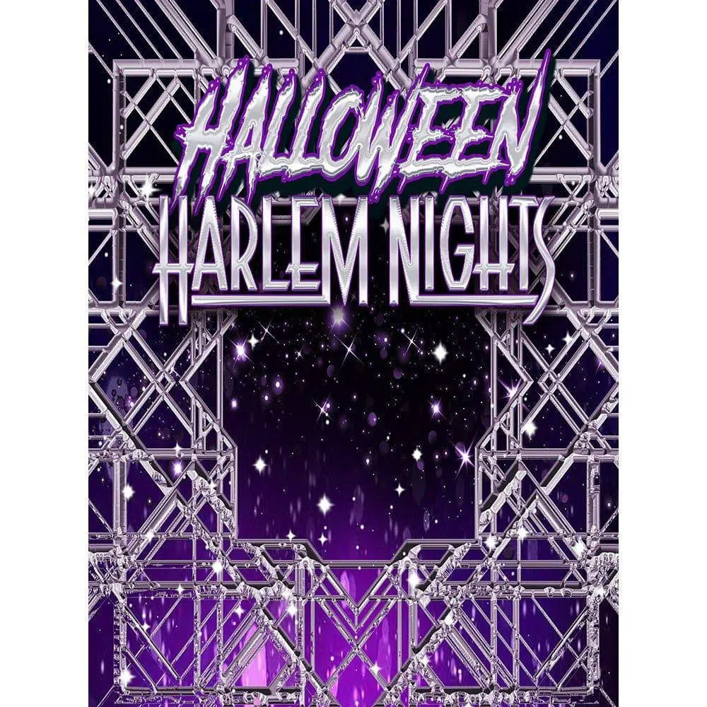 Halloween Harlem Nights Photo Backdrop - Pro 8  x 10