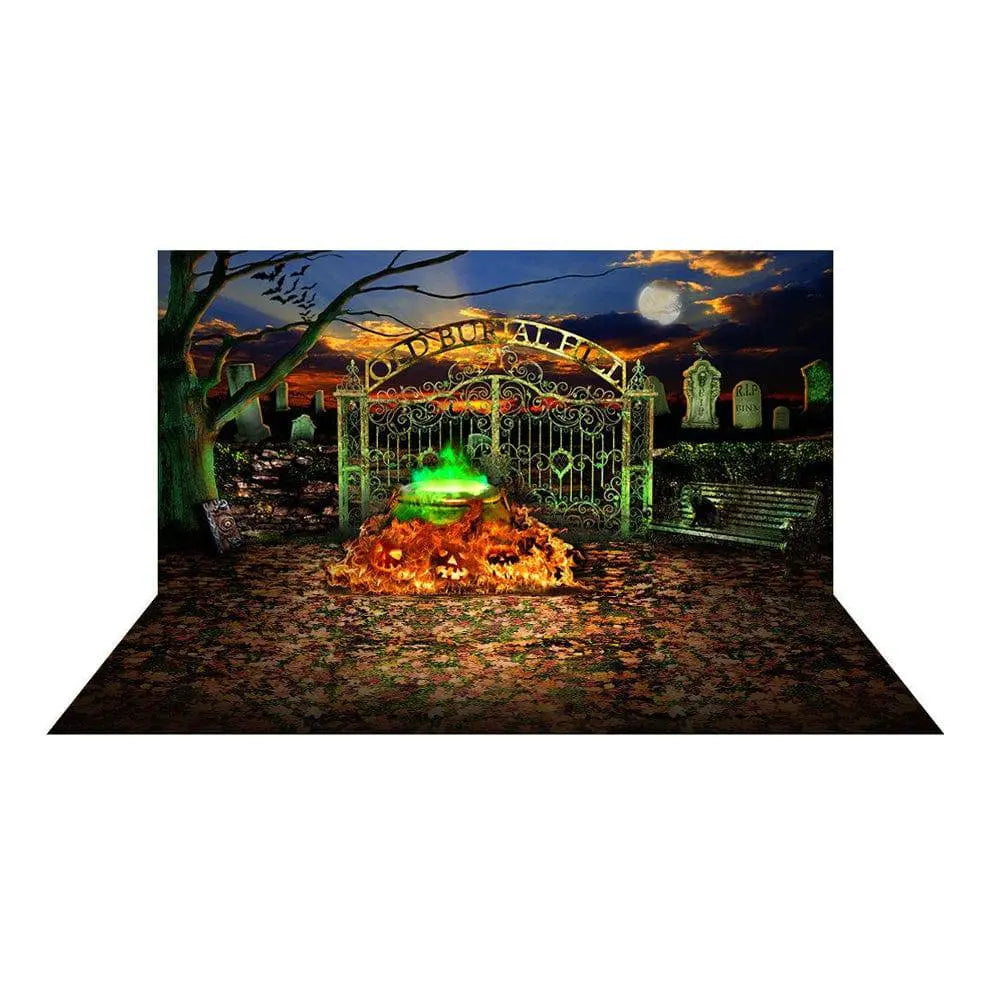 Hocus Pocus Halloween Horror Party Photography Background - Pro 16  x 18