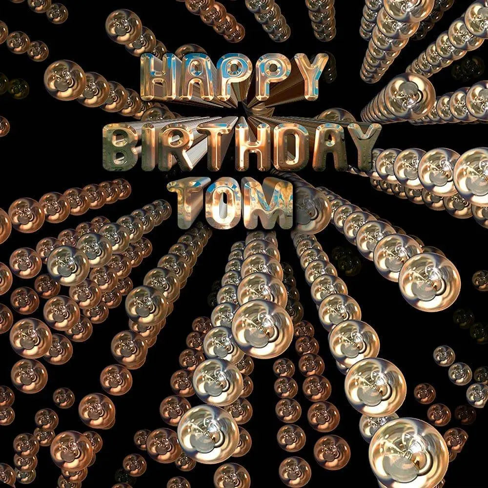 Space Orbs Customizable Photo Backdrop - Pro 10  x 10