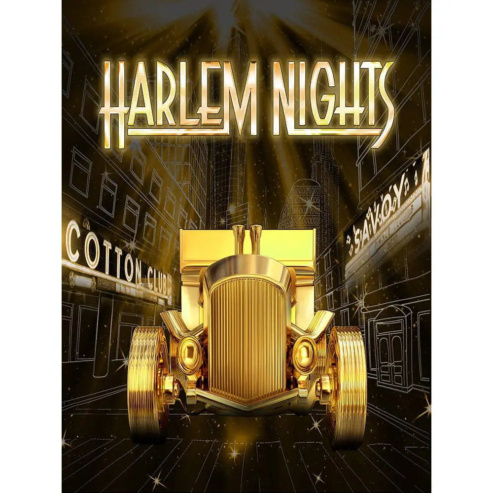 Customized Harlem Nights Photography Background - Basic 8 x 10
