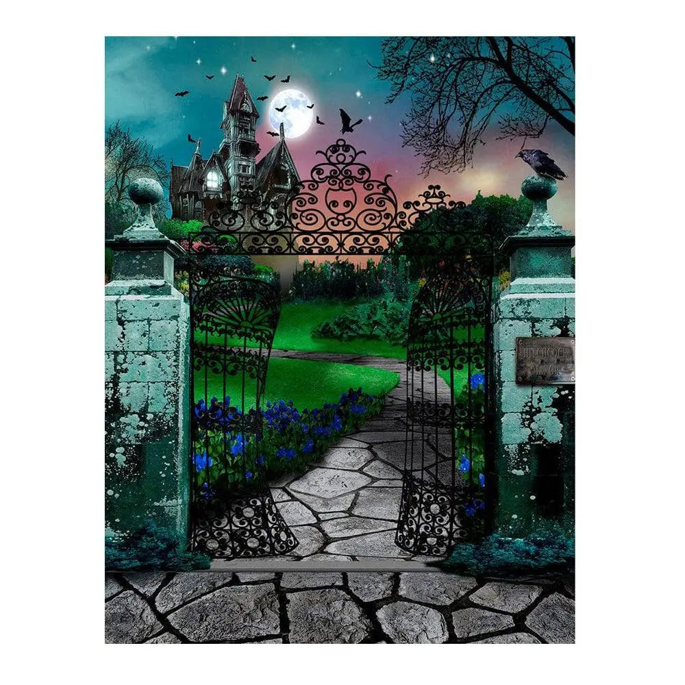 Haunted Curiosity Castle Photography Backdrop - Basic 6 x 8