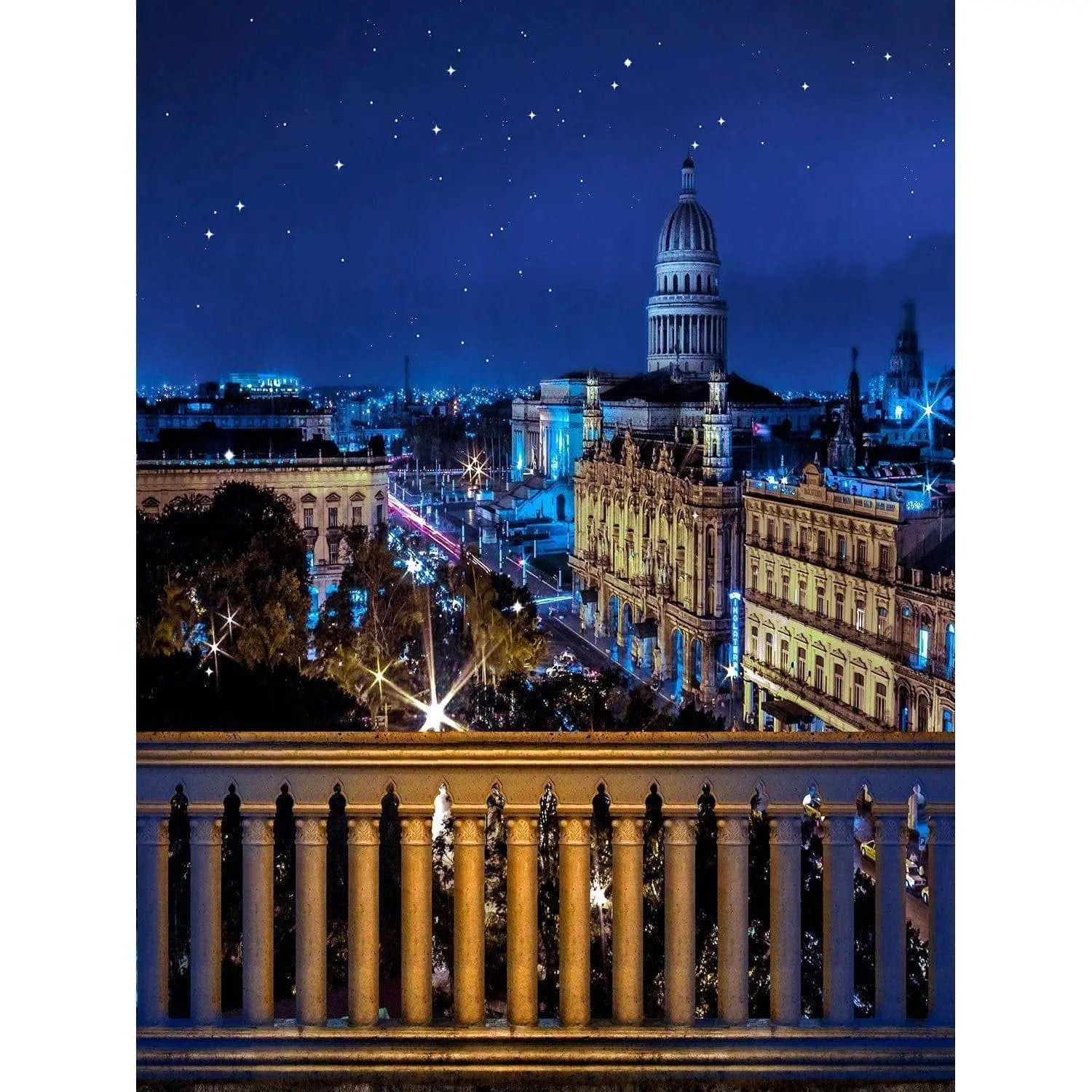 Havana Cuba City Skyline Photo Backdrop - Pro 8  x 10