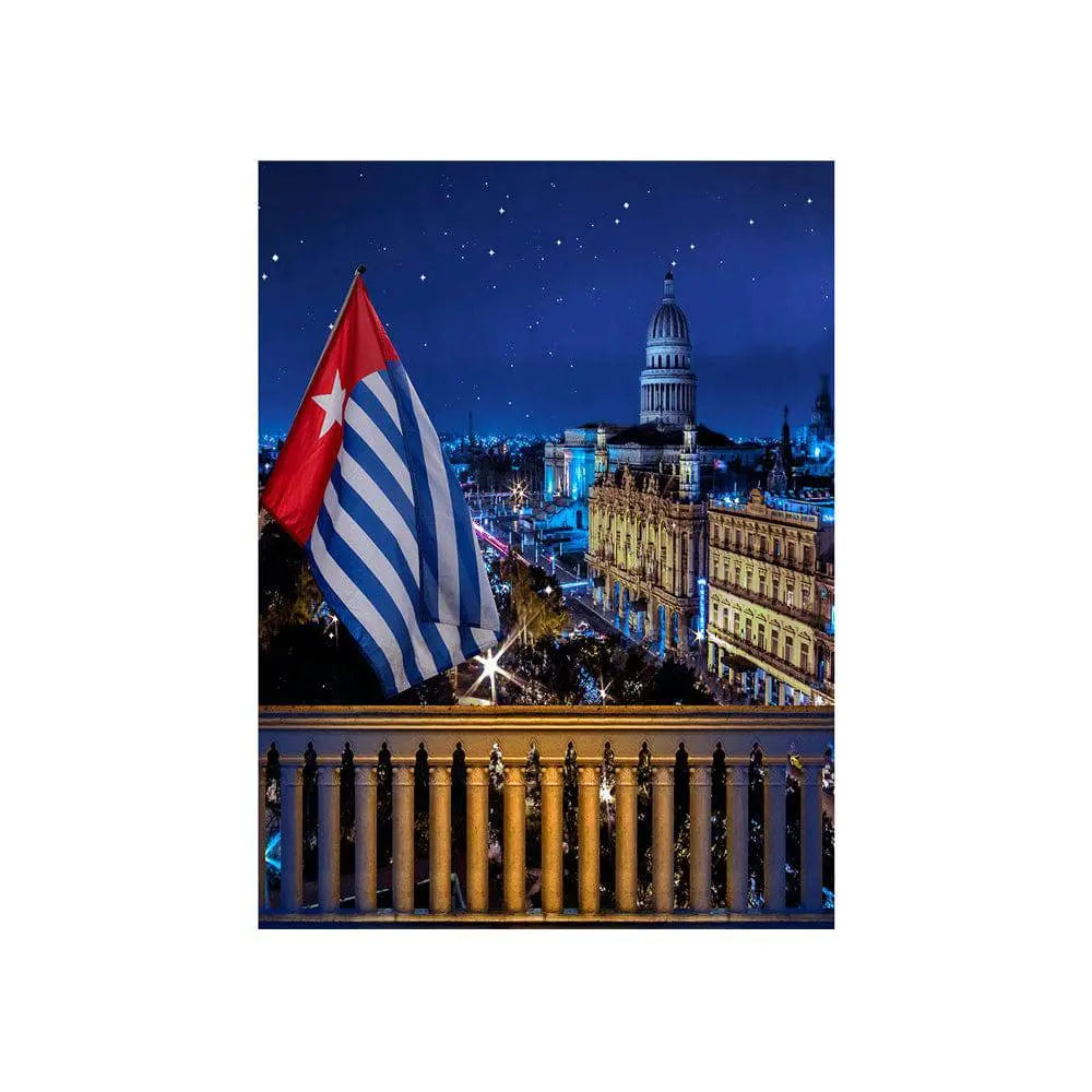Havana City Photography Backdrop - Basic 4.4  x 5