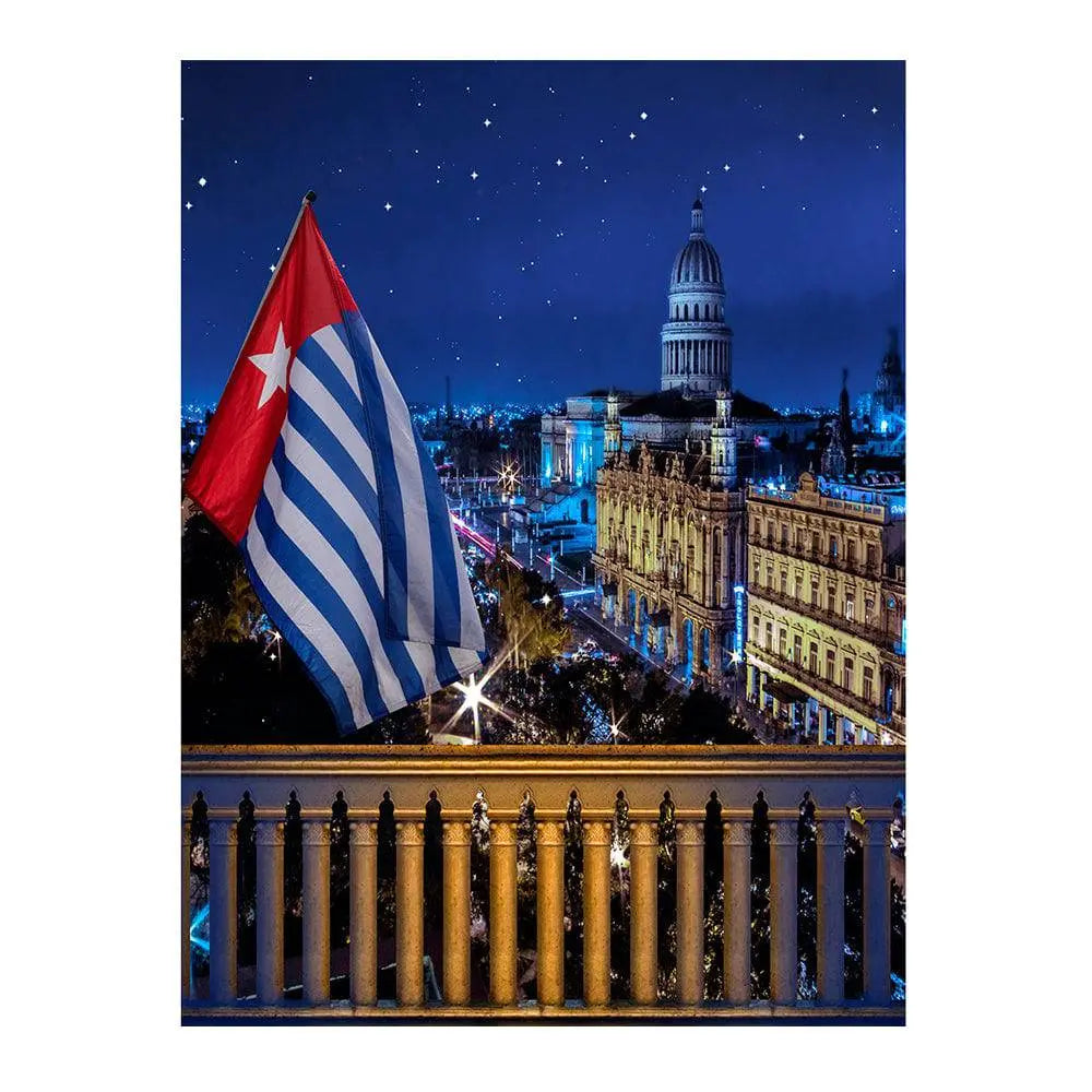 Havana City Photography Backdrop - Pro 6  x 8