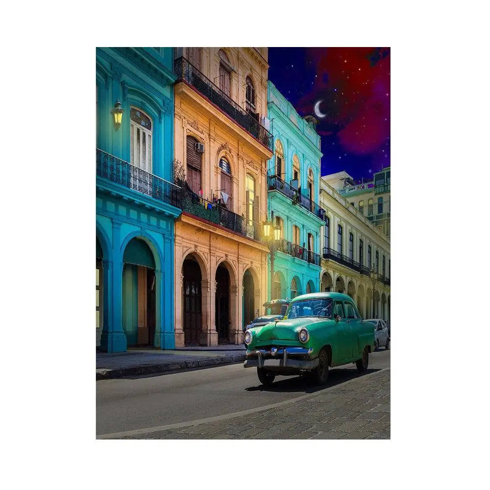 Havana Street Photography Background - Basic 5.5  x 6.5