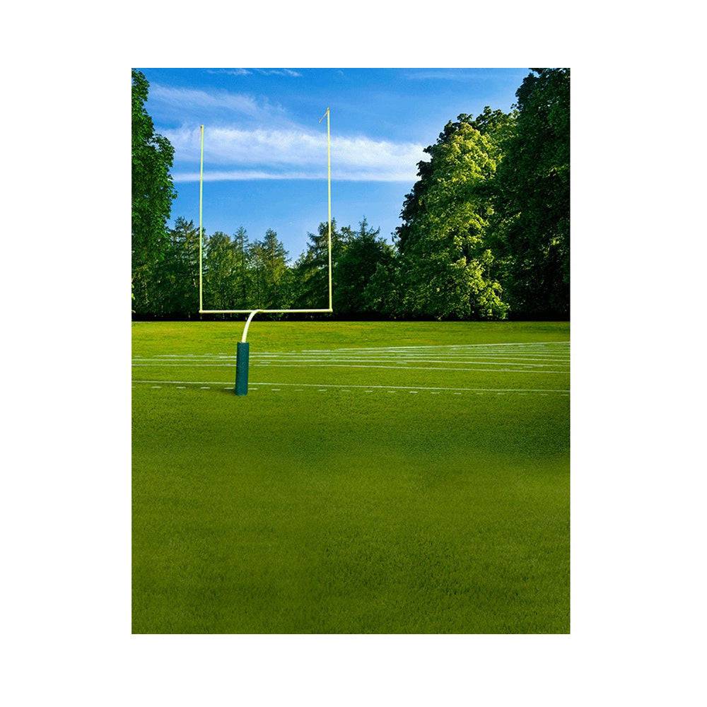 High School Football Field Backdrop - Basic 5.5 x 6.5