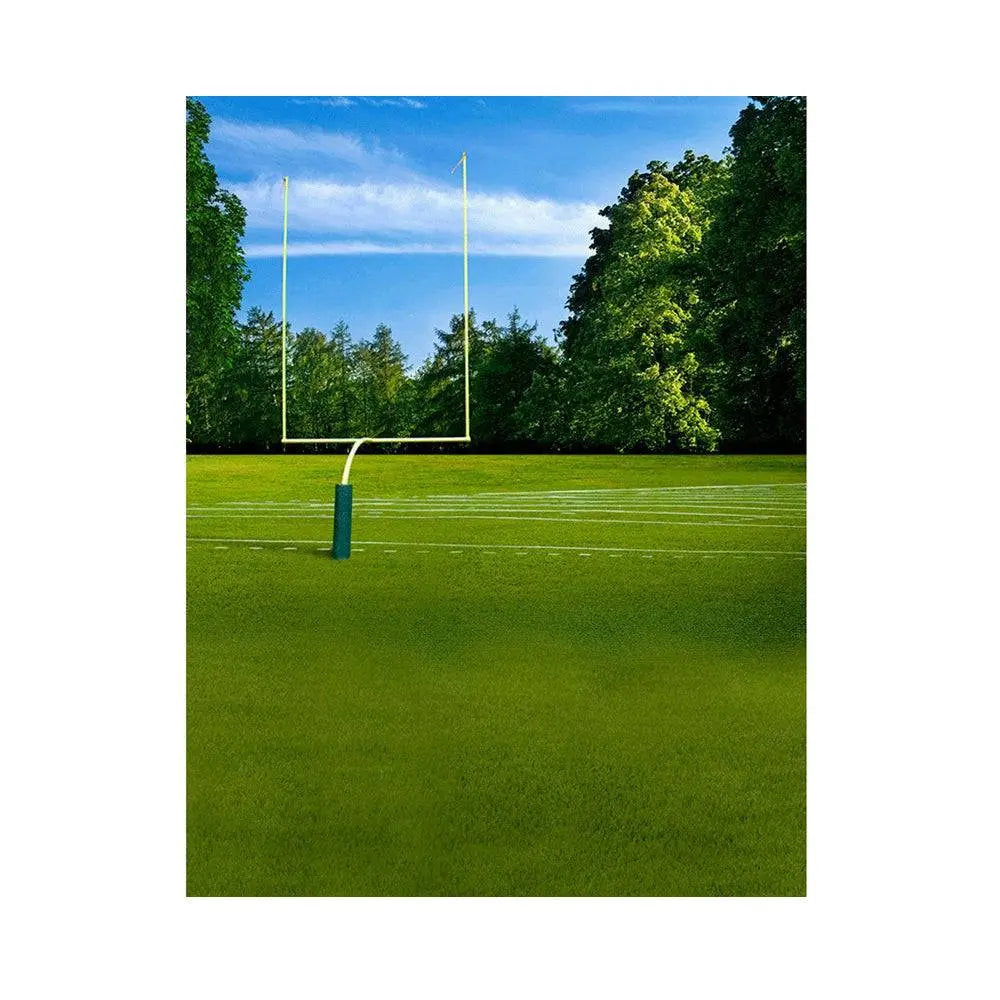 High School Football Field Backdrop - Basic 5.5 x 6.5