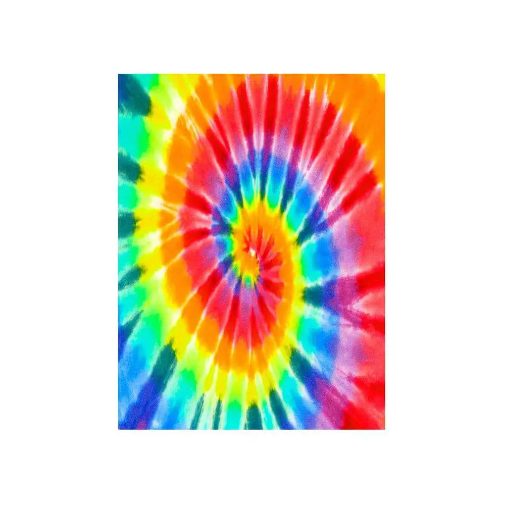 Hippy 60s Tie-Dye Photo Backdrop - Basic 4.4  x 5