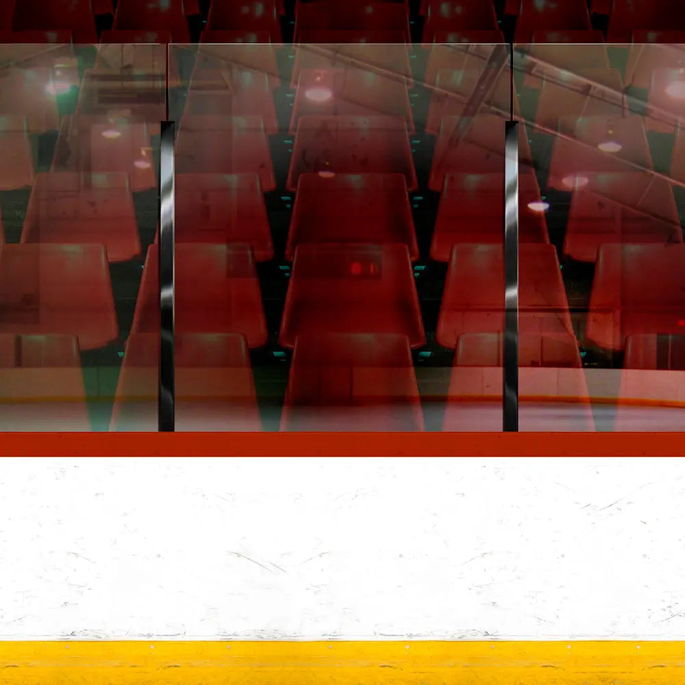 Ice Hockey Rink Photo Backdrop