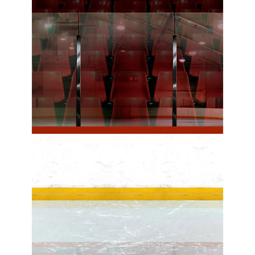 Ice Hockey Rink Photo Backdrop