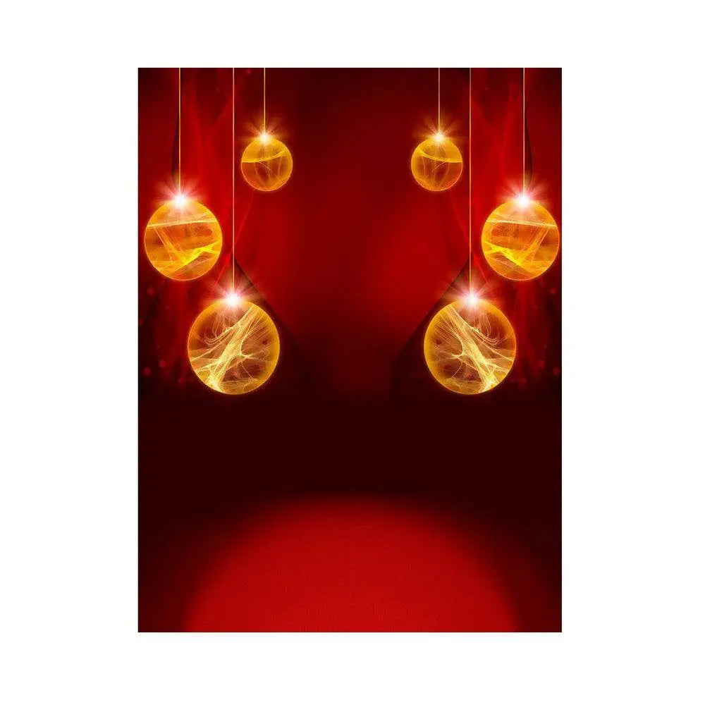 Holiday Orbs Photo Backdrop - Basic 6  x 8