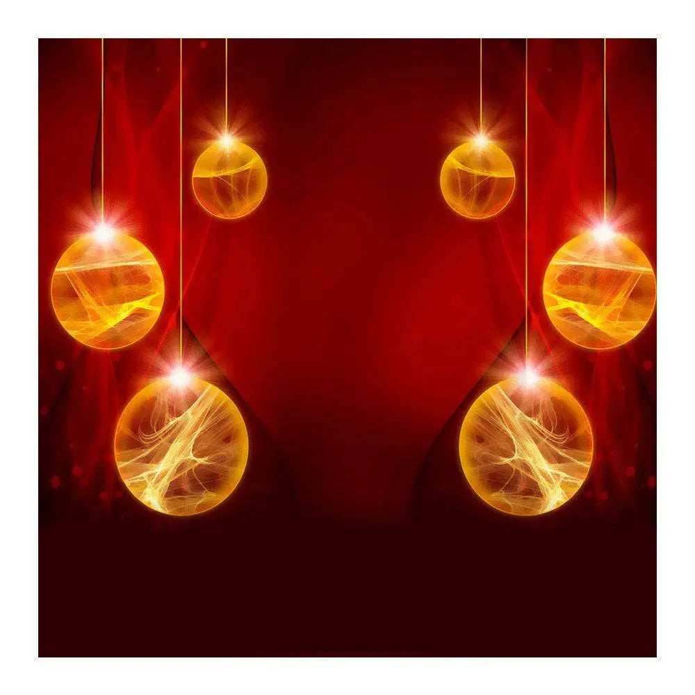Holiday Orbs Photo Backdrop - Basic 8  x 10
