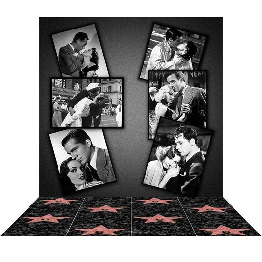 Vintage Movie Photo Backdrop Background