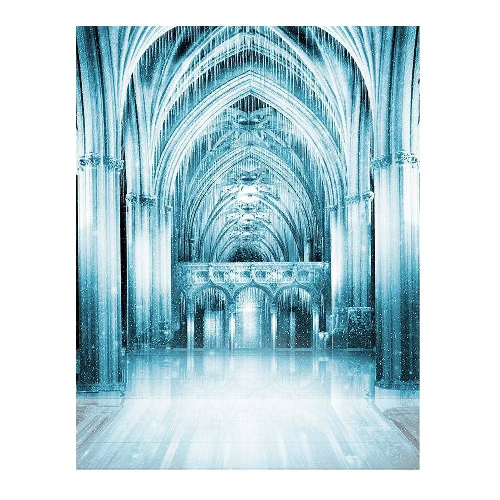 Ice Castle Photography Backdrop - Basic 6 x 8