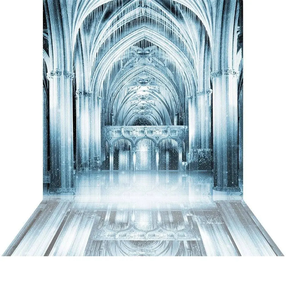 Ice Castle Photography Backdrop - Pro 10 x 20