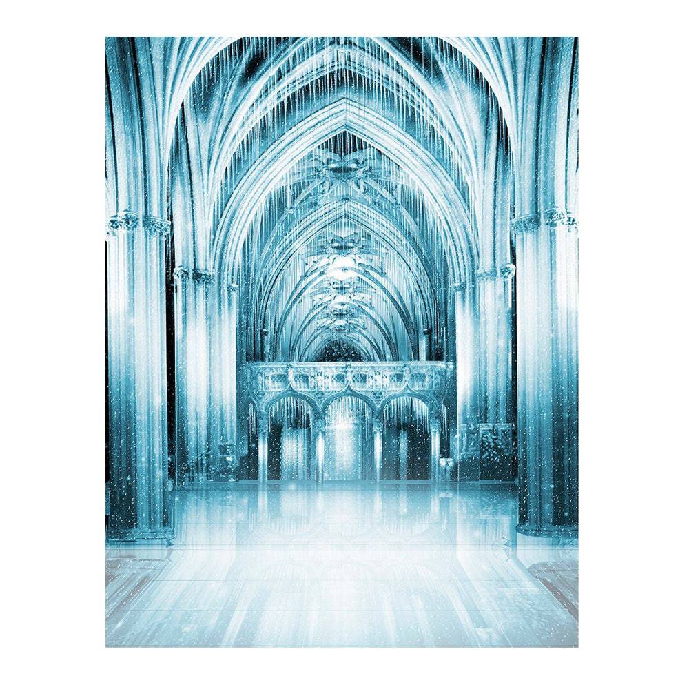 Ice Castle Photography Backdrop - Pro 6 x 8