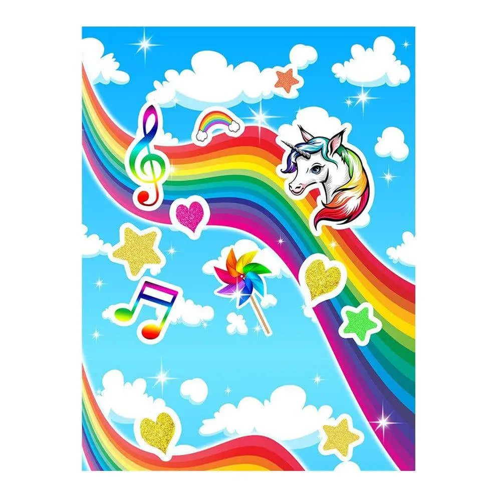 Children's Fun Photo Backdrop Background - Basic 6 x 8